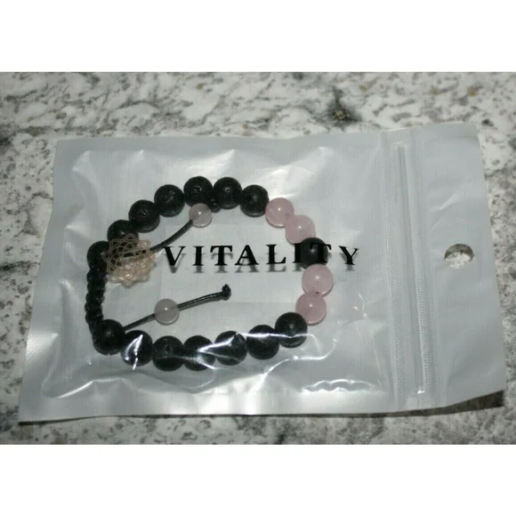Vitality Jewelry 35 Vitality Lava Rock Bracelet For Essential